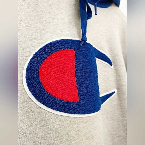 New w/o Tags Champion X Timberland Heavyweight Pullover Fleece Drawstring Hoodie - Picture 5 of 10